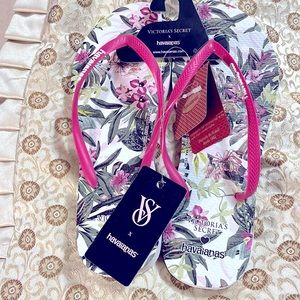 Havaianas Flip Flops made exclusively for Victoria Secret Pink Size 9-10 $21